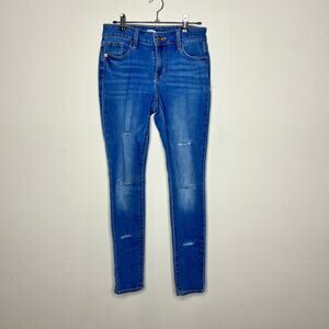 Old Navy Distressed Pop Icon Skinny Denim Jeans Size‎ 2